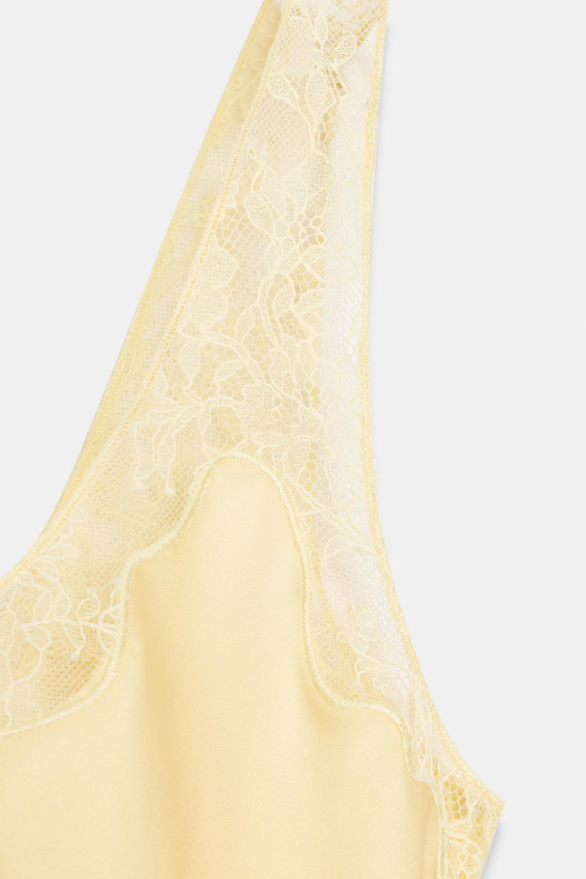 TOP SATINÉ DENTELLE ZW COLLECTION